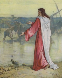 Jesús llamando a sus discípulos