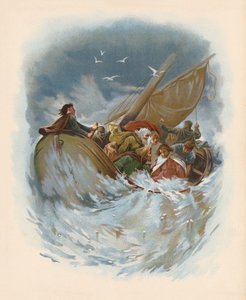 "Sálvanos, que perecemos" (litografía en color) de John Lawson