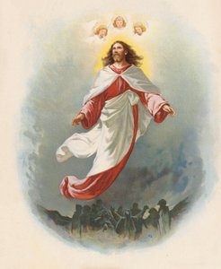 La Ascensión (litografía en color) de John Lawson