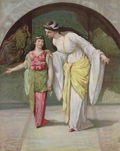 La criada cautiva y la esposa de Naamán