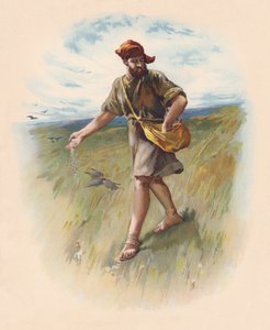 El Sembrador (litografía en color) de John Lawson