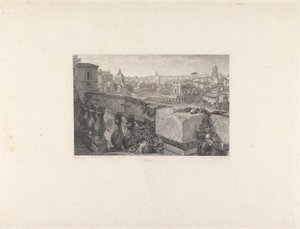 Roma, desde los Jardines Farnesio
