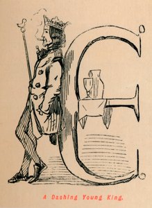 Un joven rey apuesto, c1860 de John Leech