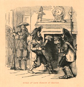 Arresto de Lord Howard de Escrick, 1897 de John Leech