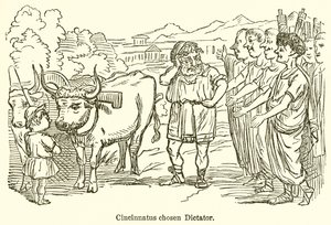 Cincinnato elegido dictador