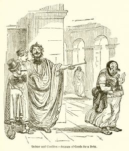 Deudor y acreedor.--Embargo de bienes por una deuda