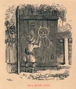 Artista británico temprano, c1860 de John Leech