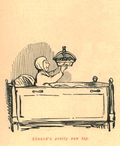El bonito juguete nuevo de Edward de John Leech