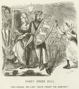 Baile de disfraces de John Leech