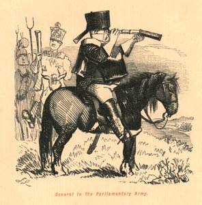 General en el Ejército Parlamentario, 1897 de John Leech