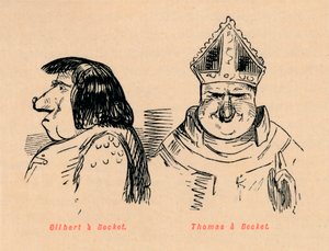 Gilbert a Becket, Thomas a Becket, c1860, c1860 de John Leech