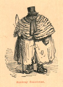 Cochero de Hackney, 1897 de John Leech