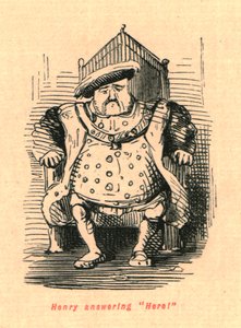 Henry respondiendo ¡Aquí!, 1897 de John Leech
