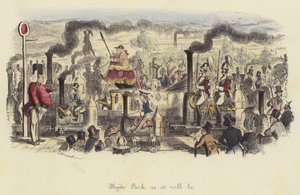 Hyde Park como será de John Leech