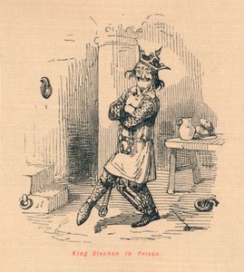 El rey Esteban en prisión, c1860, c1860 de John Leech