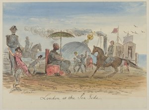 Londres a orillas del mar de John Leech