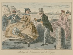 Madame de Normanville y el Escudero de John Leech