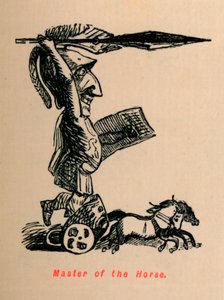 Maestro del Caballo, 1852 de John Leech