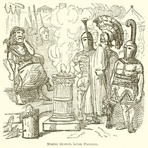 Mucio Escévola ante Porsena