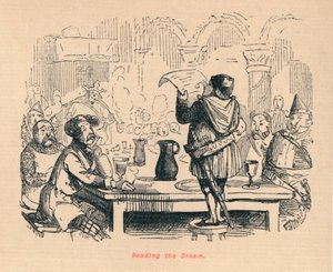 Leyendo el sueño, c1860 de John Leech