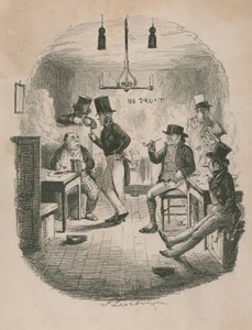 Robin fumador de John Leech