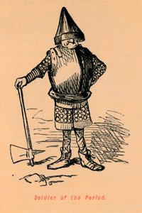 Soldado de la época, c1860 de John Leech