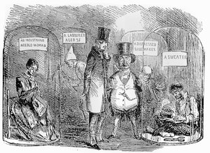 Especímenes de la exposición industrial del Sr. Punch de 1850 de John Leech