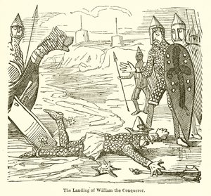 El desembarco de Guillermo el Conquistador