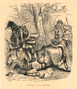 Guillermo III cazando, 1897 de John Leech