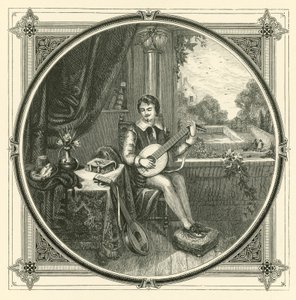 ¿Quién no ha sentido amor? (grabado) de John Leighton