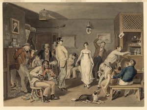 Baile de salón de John Lewis Krimmel