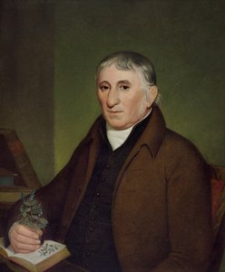 Retrato de Jacob Ritter, padre, botánico de John Lewis Krimmel