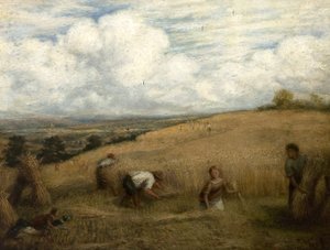 Cosecha, 1857 de John Linnell