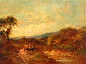 Cerca de Red Hill, Surrey de John Linnell