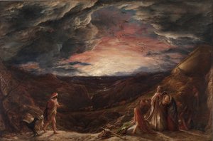 Noé: La víspera del diluvio, 1848 de John Linnell