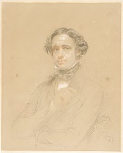 Retrato de un caballero de John Linnell