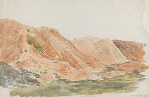 Canteras cerca de Ironbridge (terraplenes, Cambridge Terrace) de John Linnell