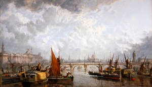 Una vista de Somerset House, St. Paul