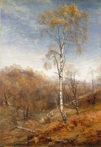 La dama del bosque de John MacWhirter
