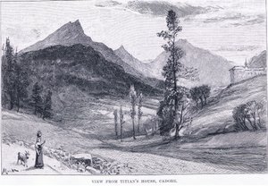 Vista desde la casa de Tiziano, de The Magazine of Art 1893, Cassell and Company de John MacWhirter
