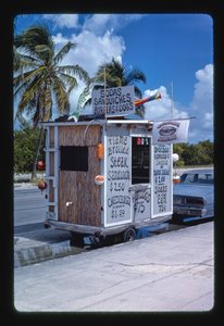 Coche restaurante de playa, Cayo Hueso, Florida, EE.UU. de John Margolies
