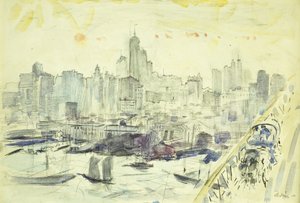 Puente de Brooklyn de John Marin