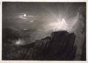 Ilustración de Paradise Lost de John Martin