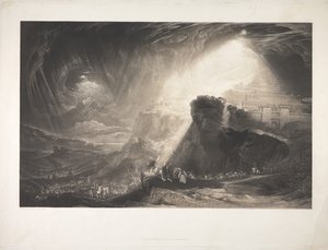 Josué ordena al sol que se detenga de John Martin