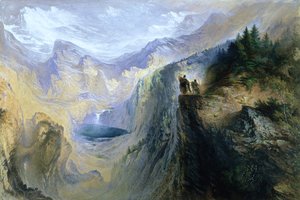 Manfred en el Jungfrau, 1837