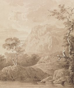 Paisaje de Rocky River de John Martin