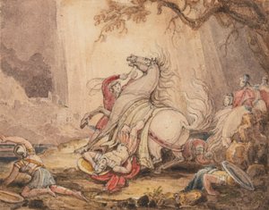 La conversión de Saulo de John Martin