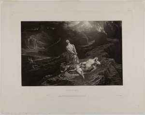 La muerte de Abel, de Ilustraciones de la Biblia de John Martin