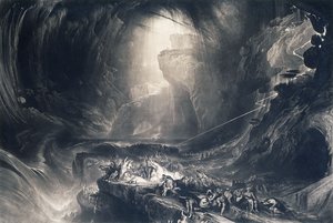 El diluvio, 1828 de John Martin