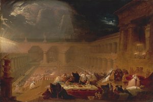 La fiesta de Belsasar, 1820
